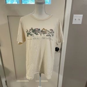 Bella Canvas Wildflower shirt